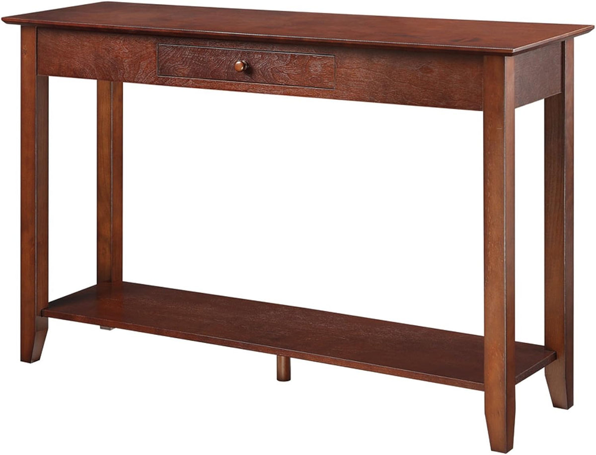 Black Console Table with Drawer R5902