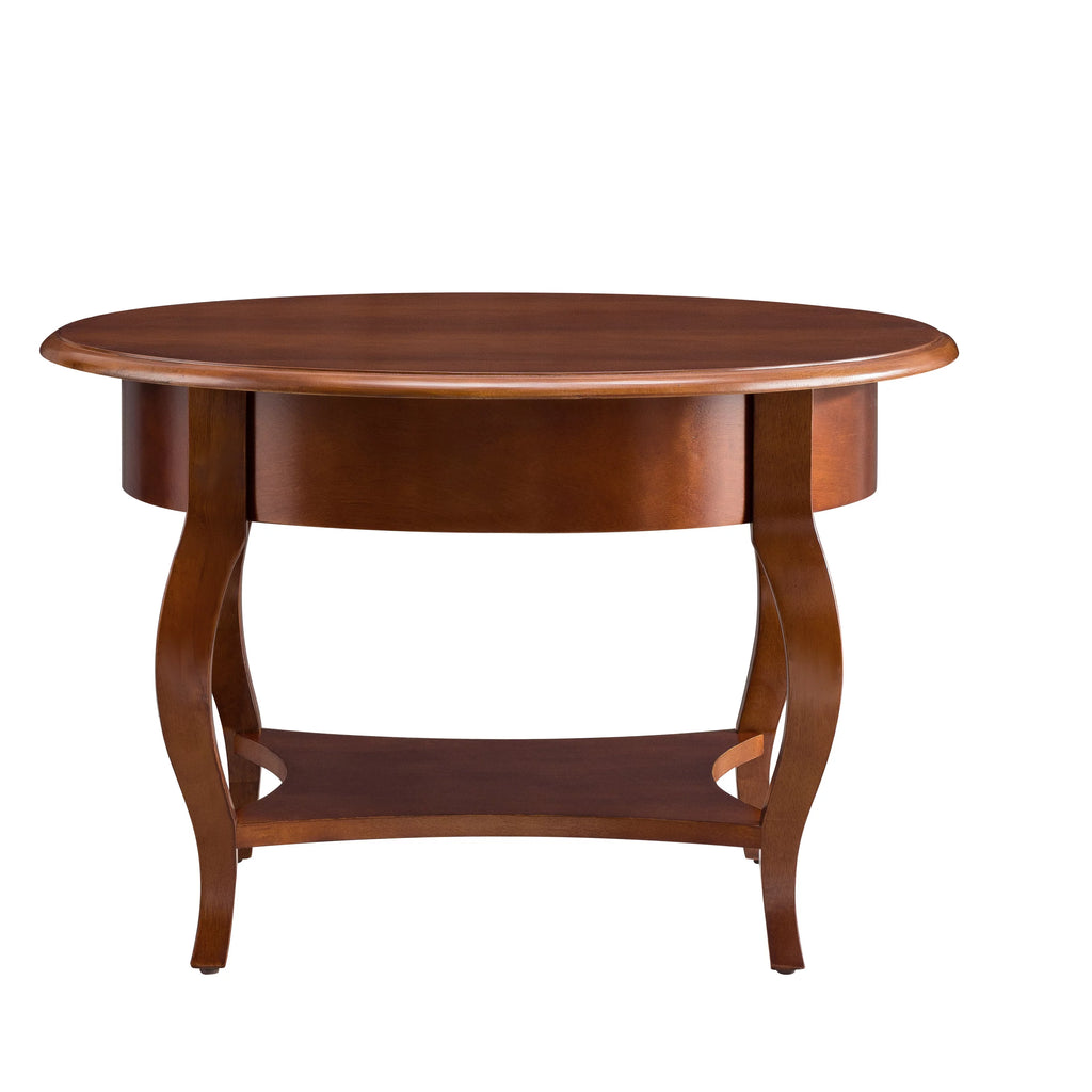 Round Coffee Table in Brown Cherry H203
