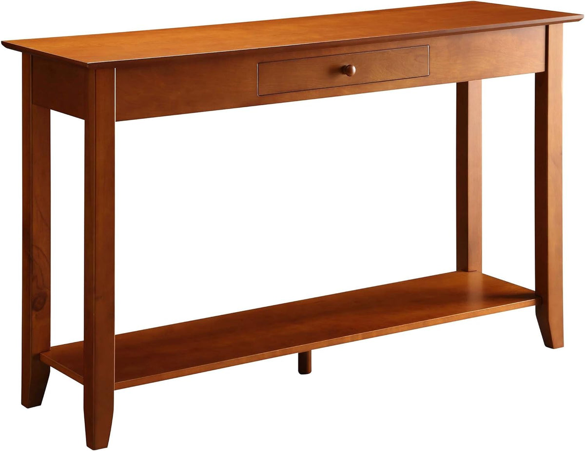 Black Console Table with Drawer R5902