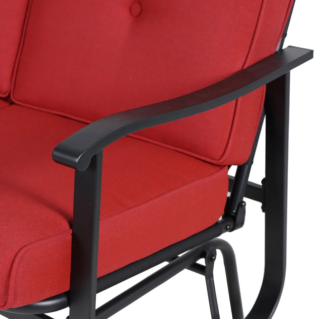 Steel Outdoor Glider Bench V528529
