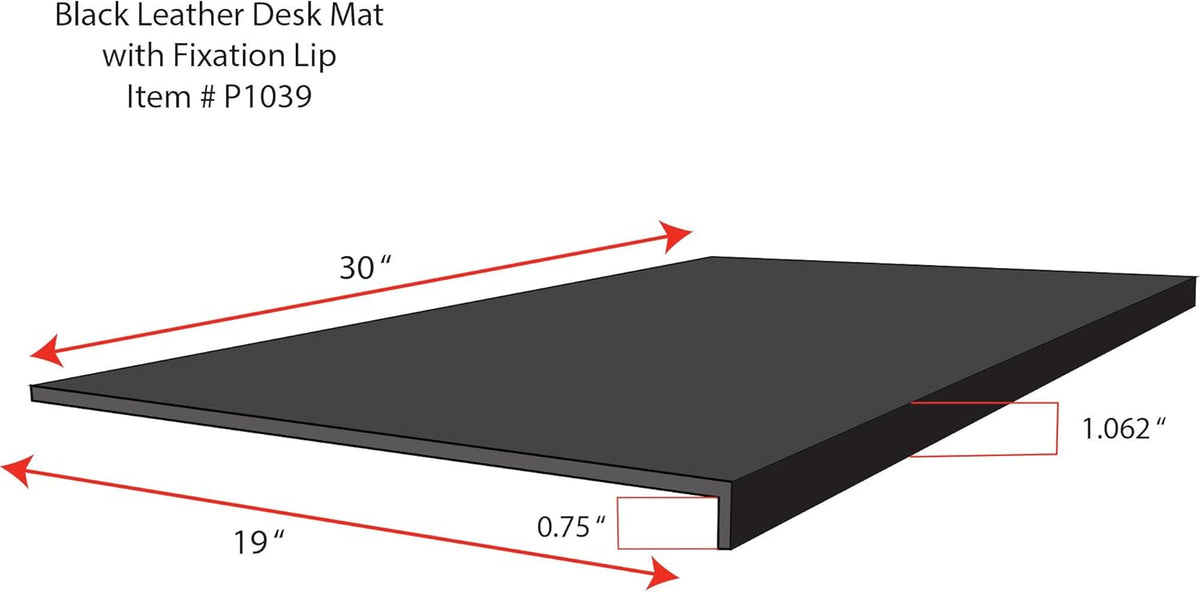 Black Desk Pad B29502