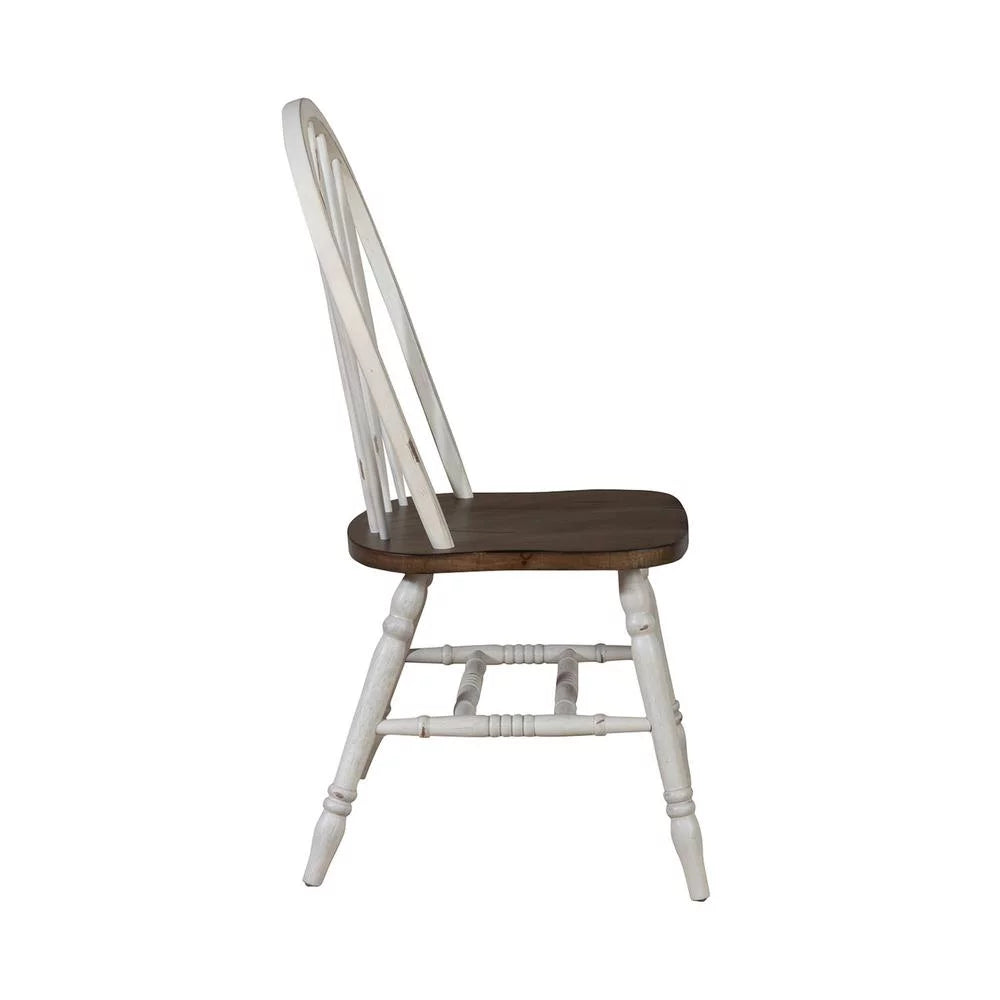 White Side Chair S254