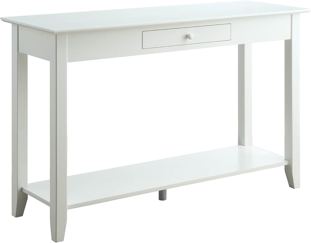 Black Console Table with Drawer R5902