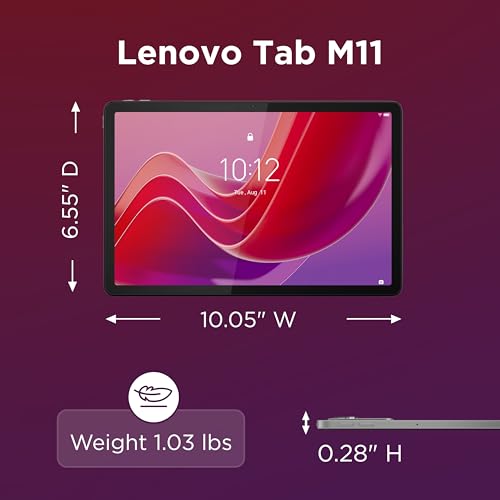 11” MediaTek Helio G88 4GB RAM 128GB Tablet with Folio Case T333
