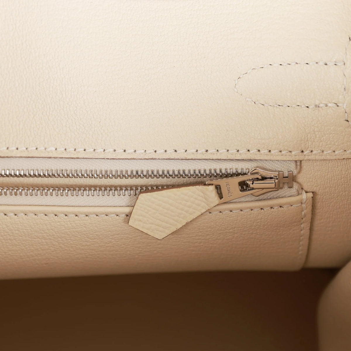 Birkin 30 Craie Epsom Palladium Hardware A985