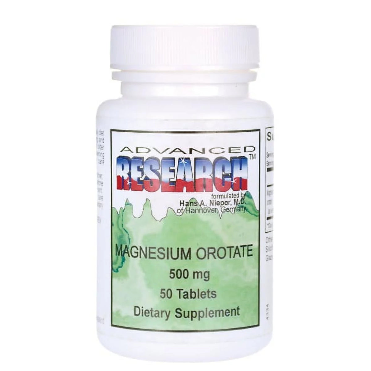 Magnesium Orotate 500 mg 50 Tablets U879588