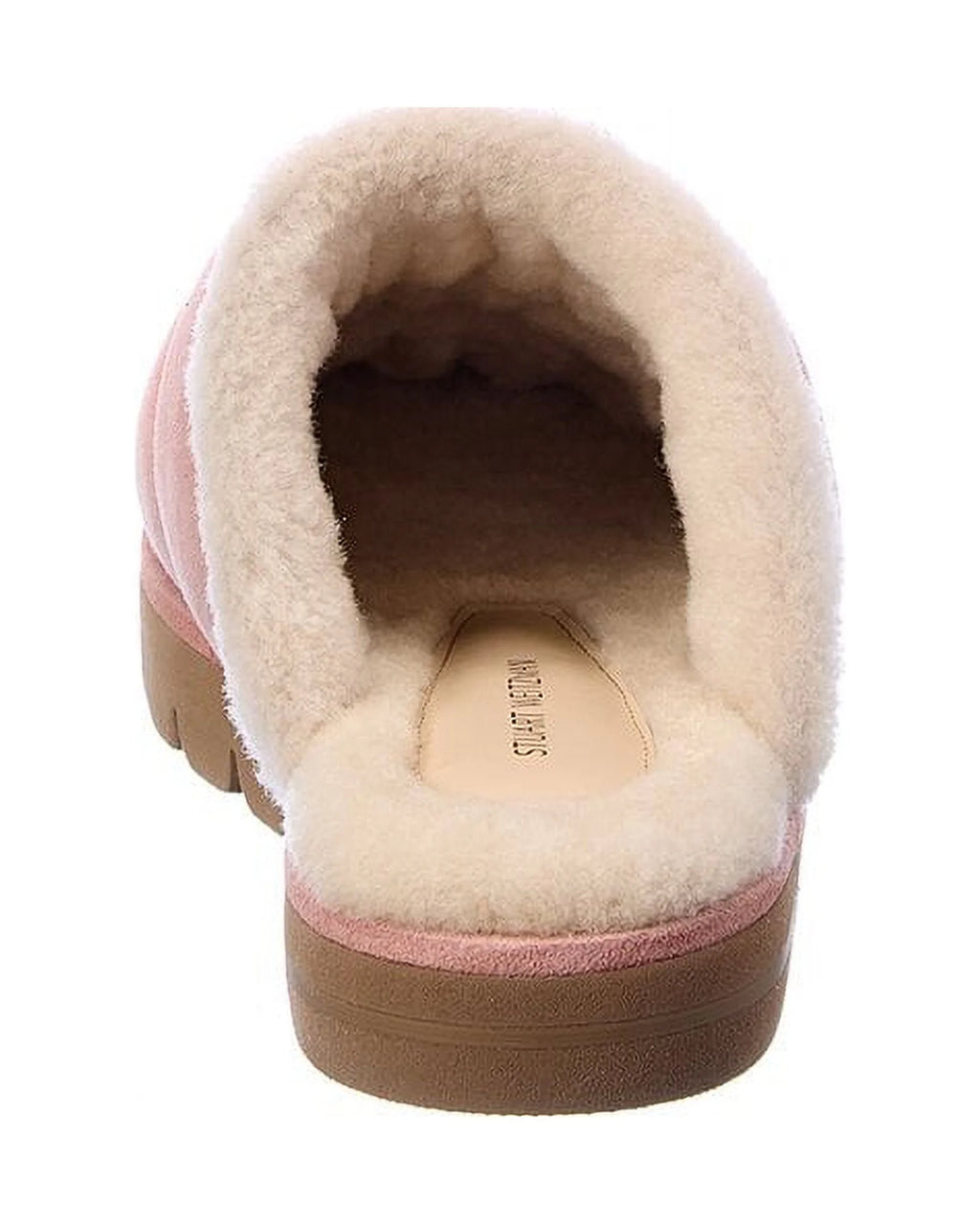 Pink Suede Mule E11132