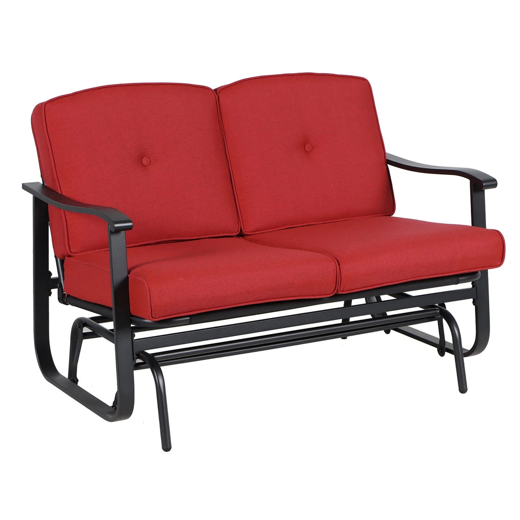 Steel Outdoor Glider Bench V528529