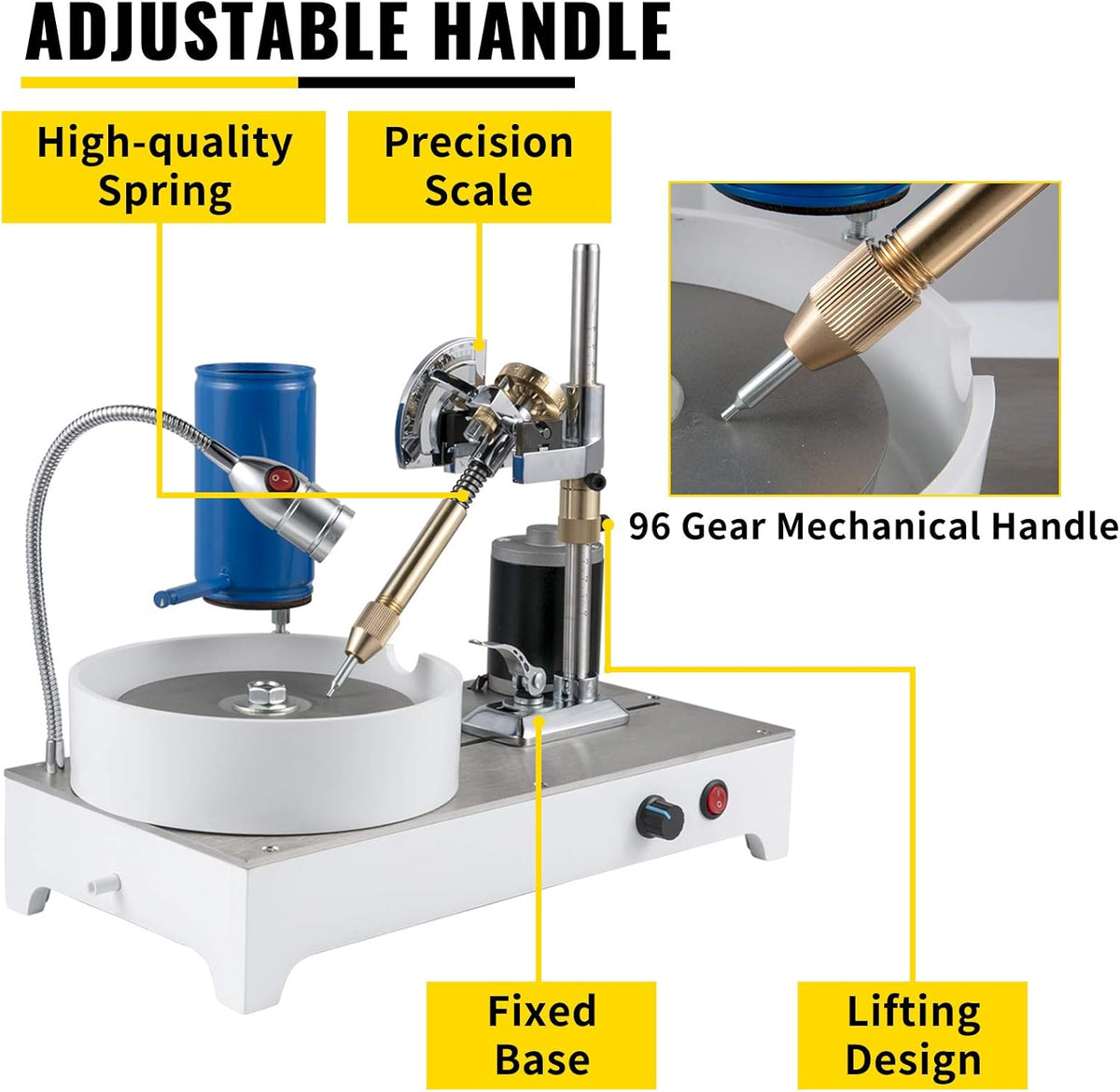 120W Gem Faceting Polishing Machine V993