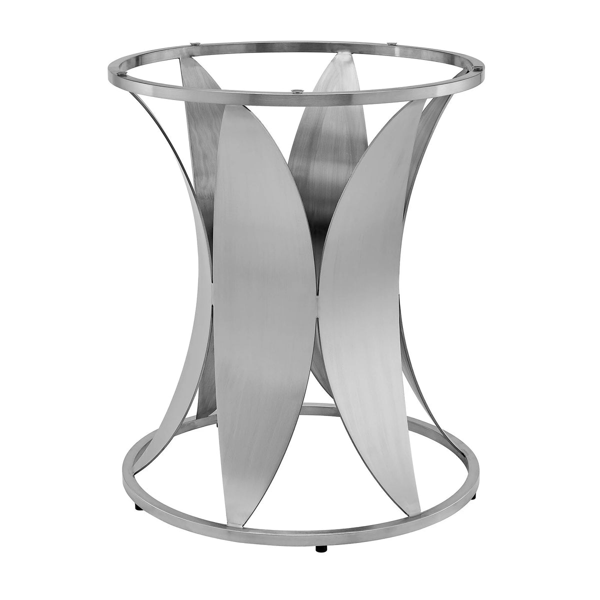 48 Inch Round Glass Top Dining Table with Pedestal Base X724990