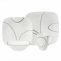 Simple Lines 16-Pc Dinnerware Set P67209