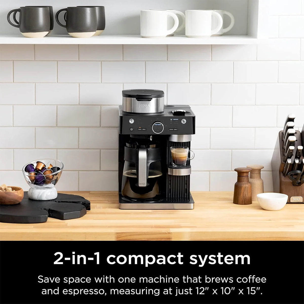 Single-Serve Espresso & Coffee Capsule Compatible System M32150