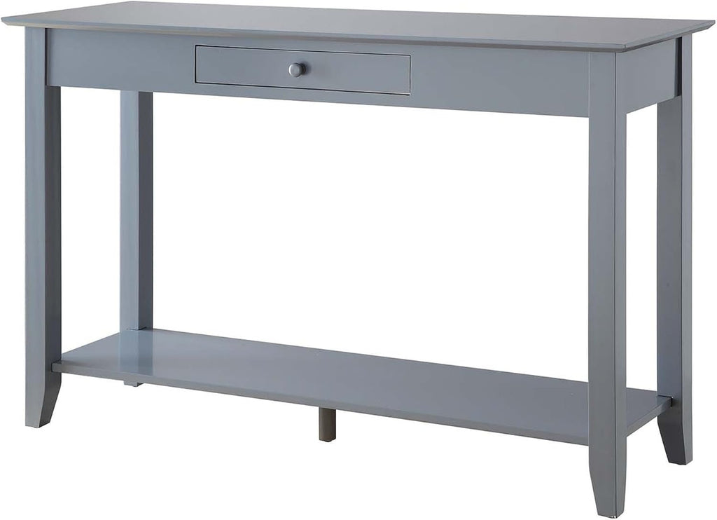 Black Console Table with Drawer R5902