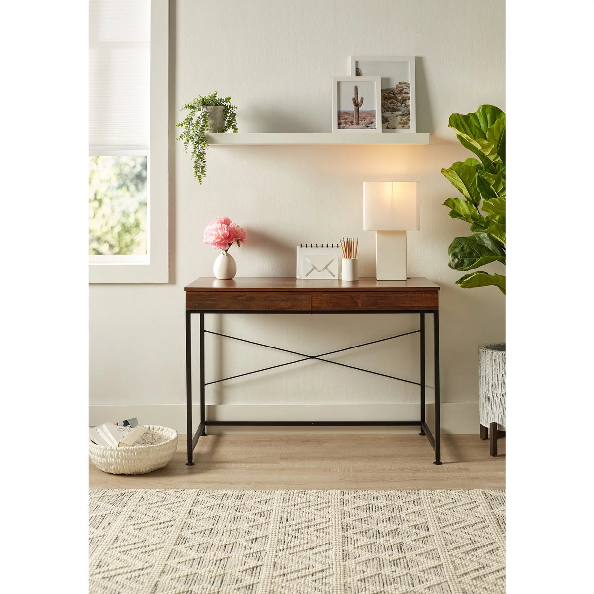 Brown Computer Desk F1015