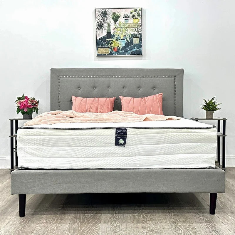 Twin Size 12 Inch Memory Foam Pocket Spring Hybrid Mattress X5876