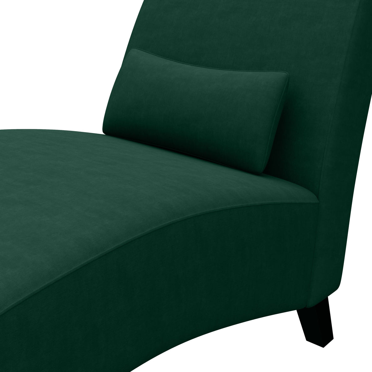 Velvet Chaise Emerald Green J39723