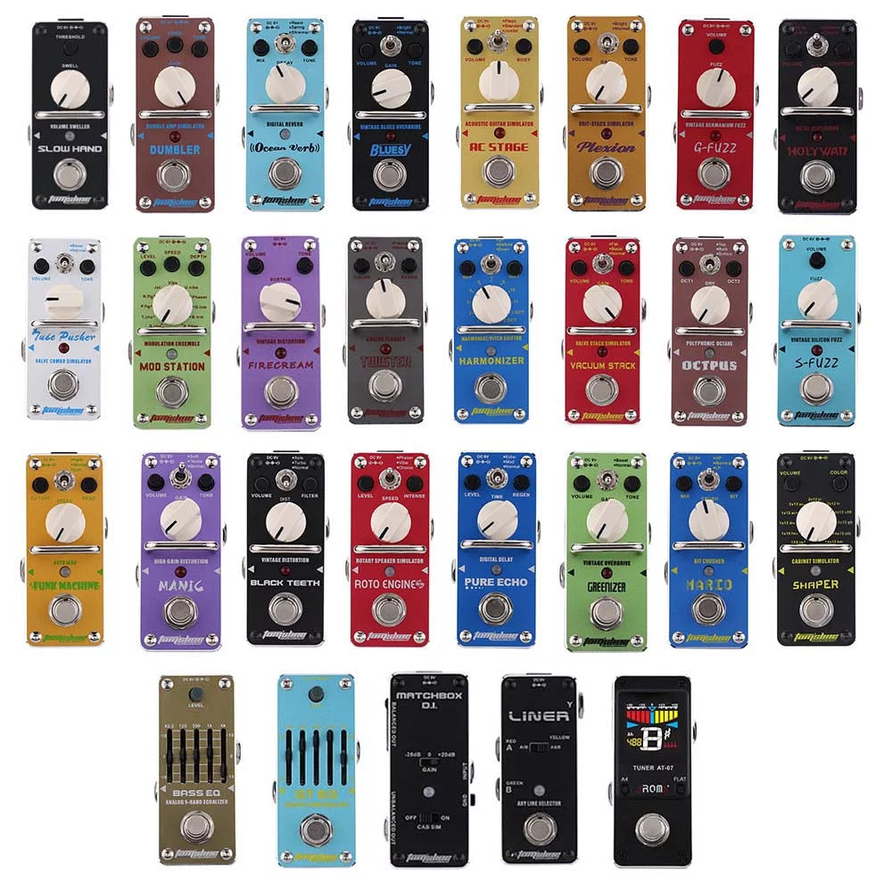 Mini Single Electric Guitar Effect Pedal with True Bypass I623
