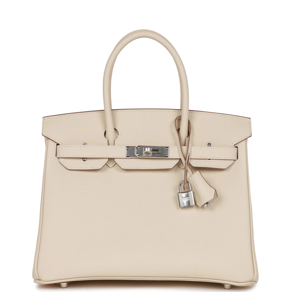 Birkin 30 Craie Epsom Palladium Hardware A985