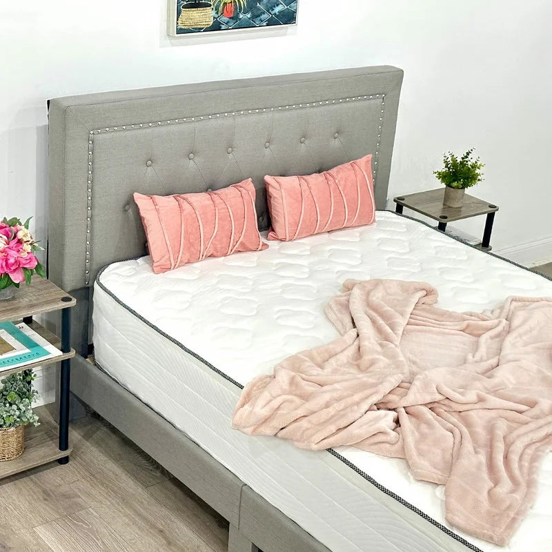 Twin Size 12 Inch Memory Foam Pocket Spring Hybrid Mattress X5876