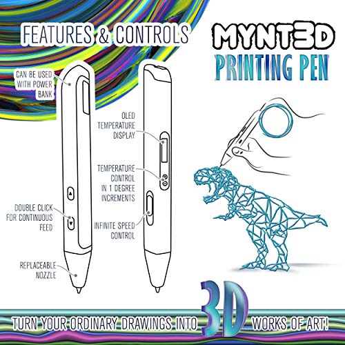 3D Pen with OLED Display C376