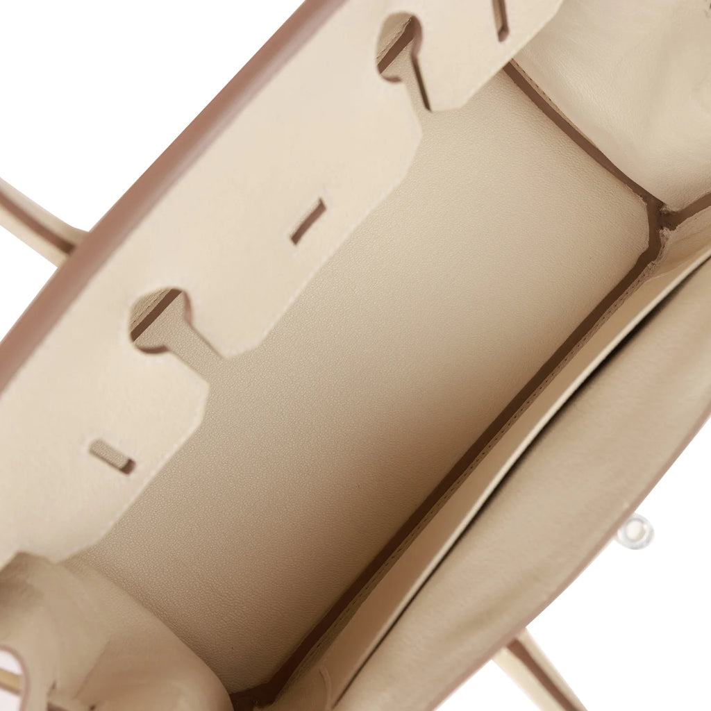 Birkin 30 Craie Epsom Palladium Hardware A985