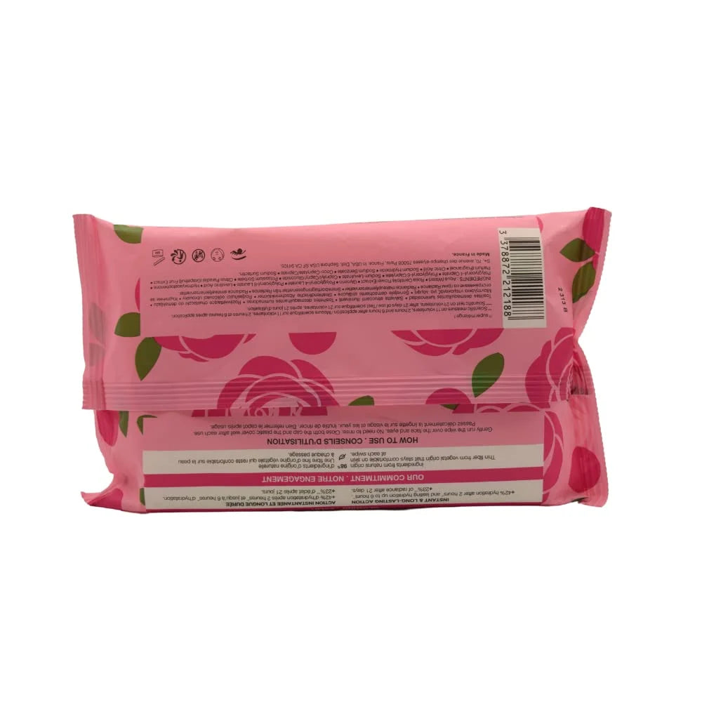 Rose Cleansing + Exfoliating Wipes O702497
