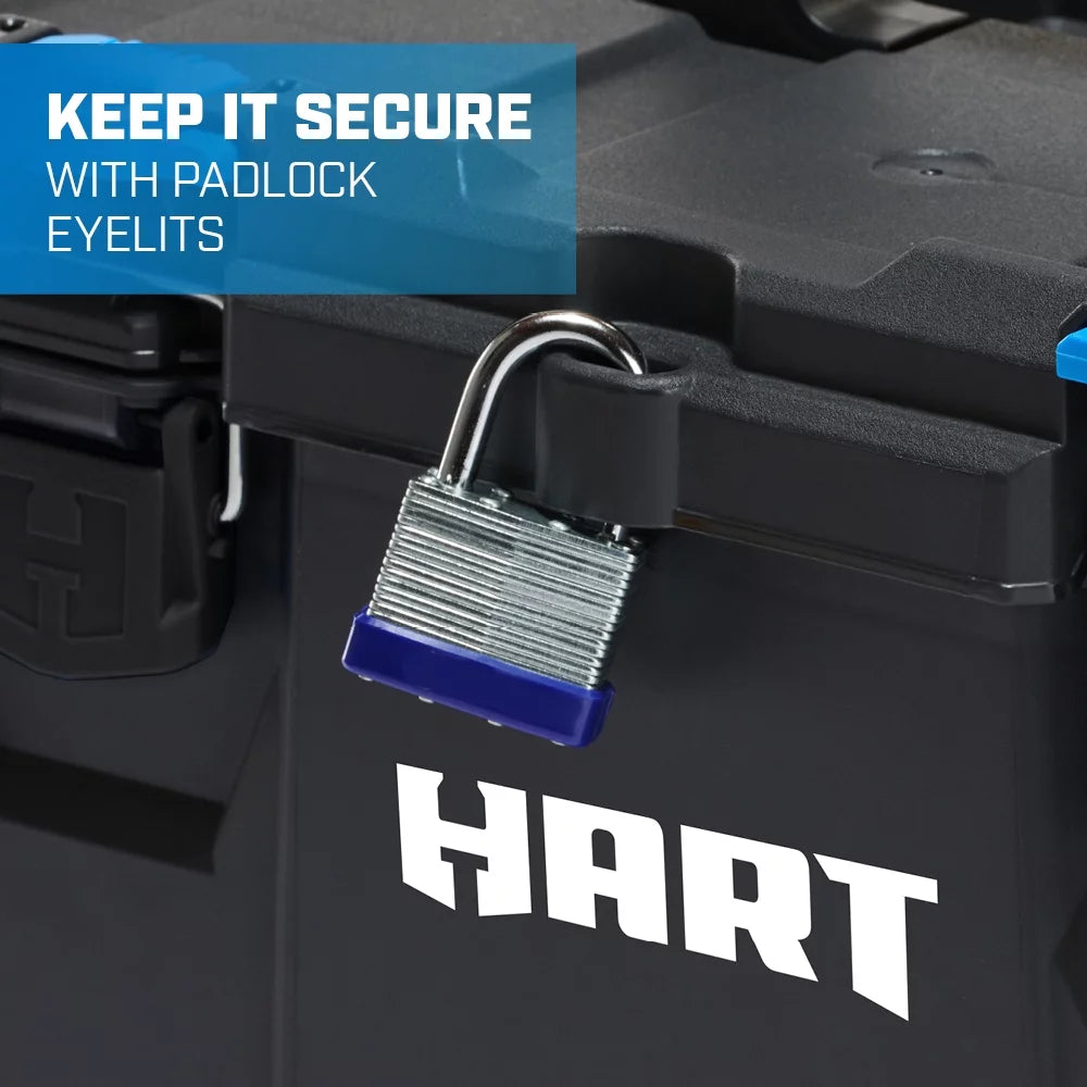 3 Piece Resin Plastic Modular Toolbox System L215