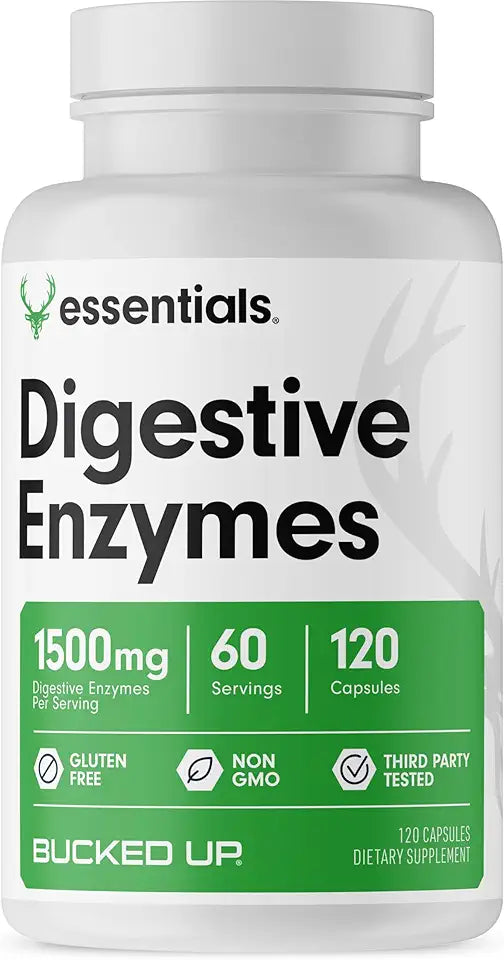 Digestive Enzymes 1500 mg 120 Capsules K44573