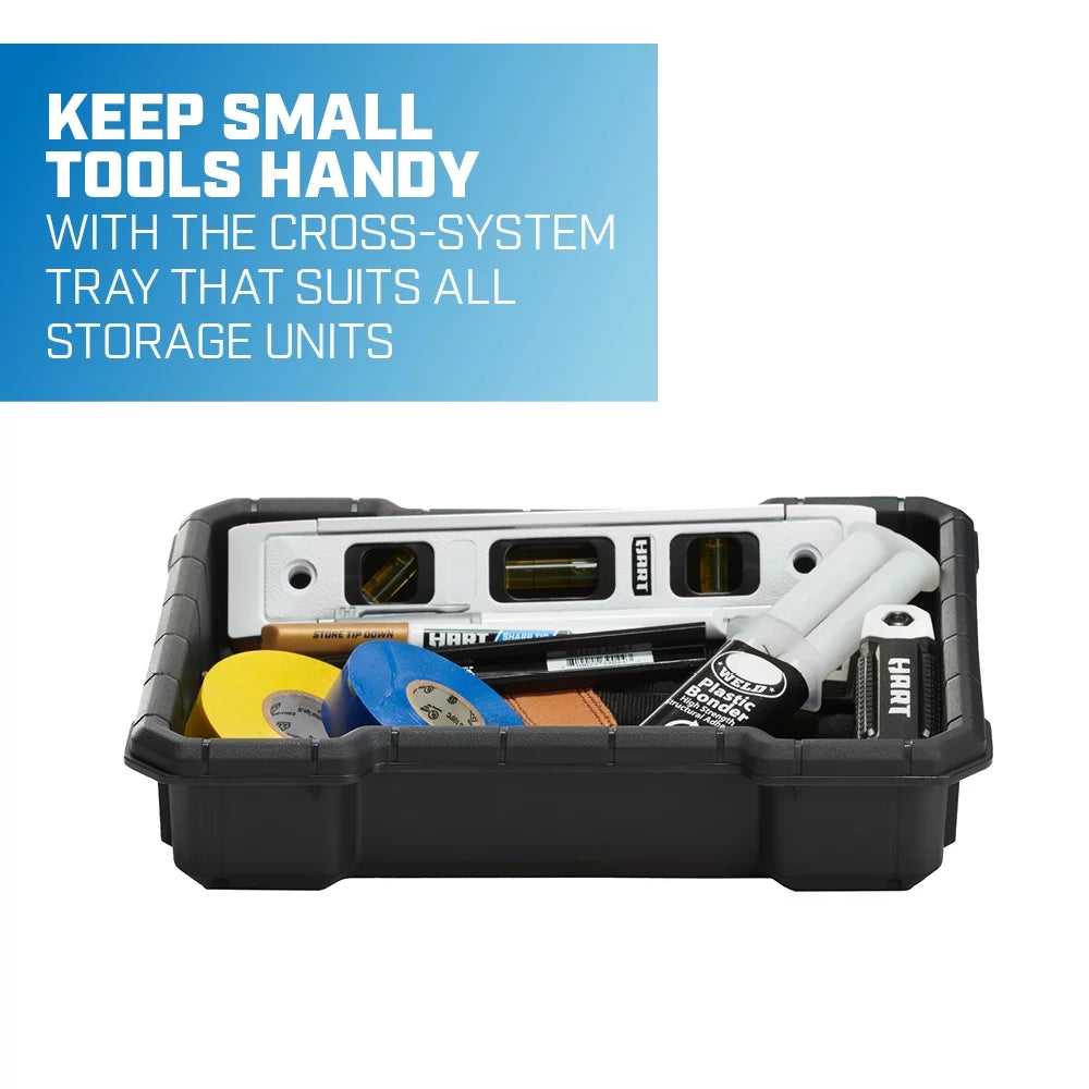 3 Piece Resin Plastic Modular Toolbox System L215