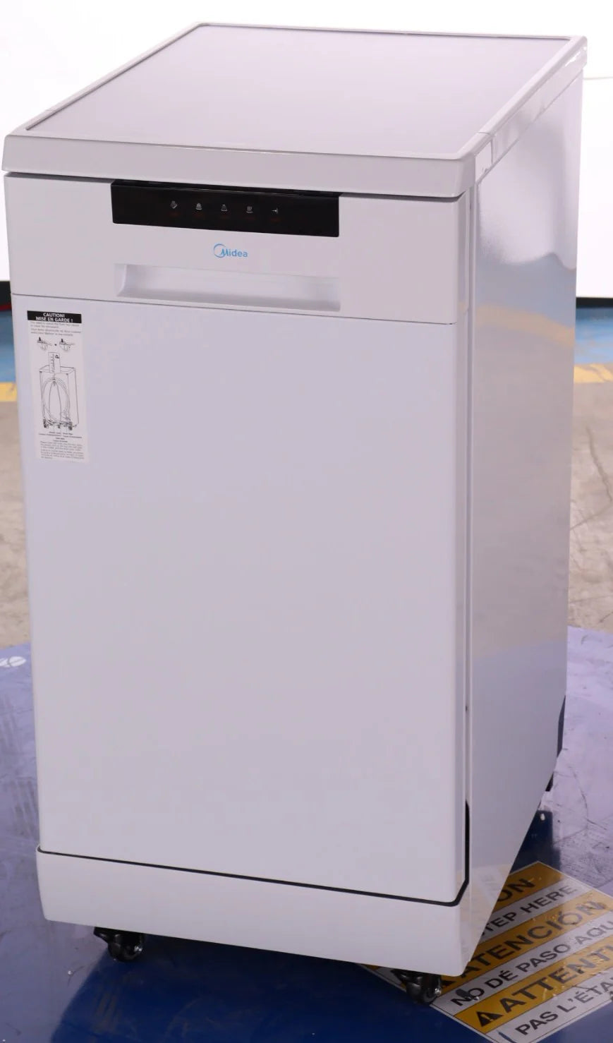 White Portable Dishwasher P4867