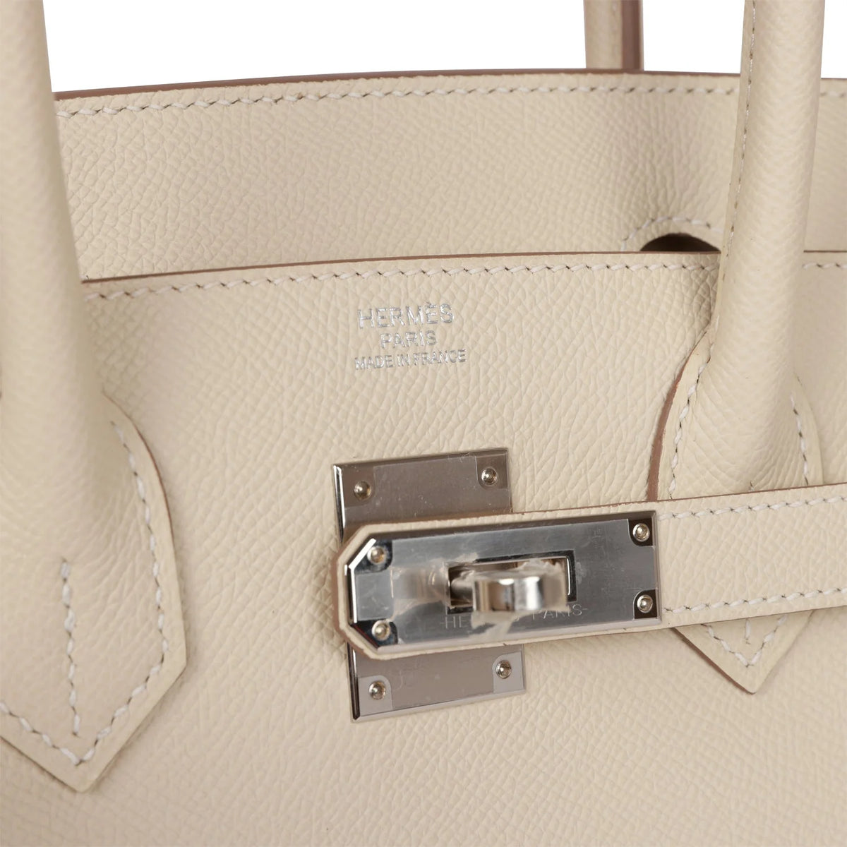 Birkin 30 Craie Epsom Palladium Hardware A985